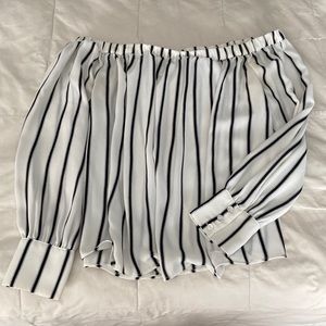 Forever 21 Contemporary Off the Shoulder Top